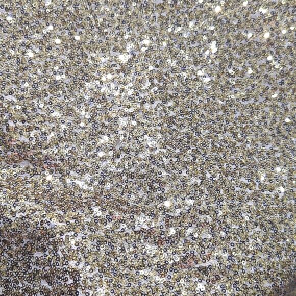 Chicos 0.5 Stephanie Sequin Pencil Skirt in Simply Shimmer Women's Size Small 6 - Picture 3 of 7